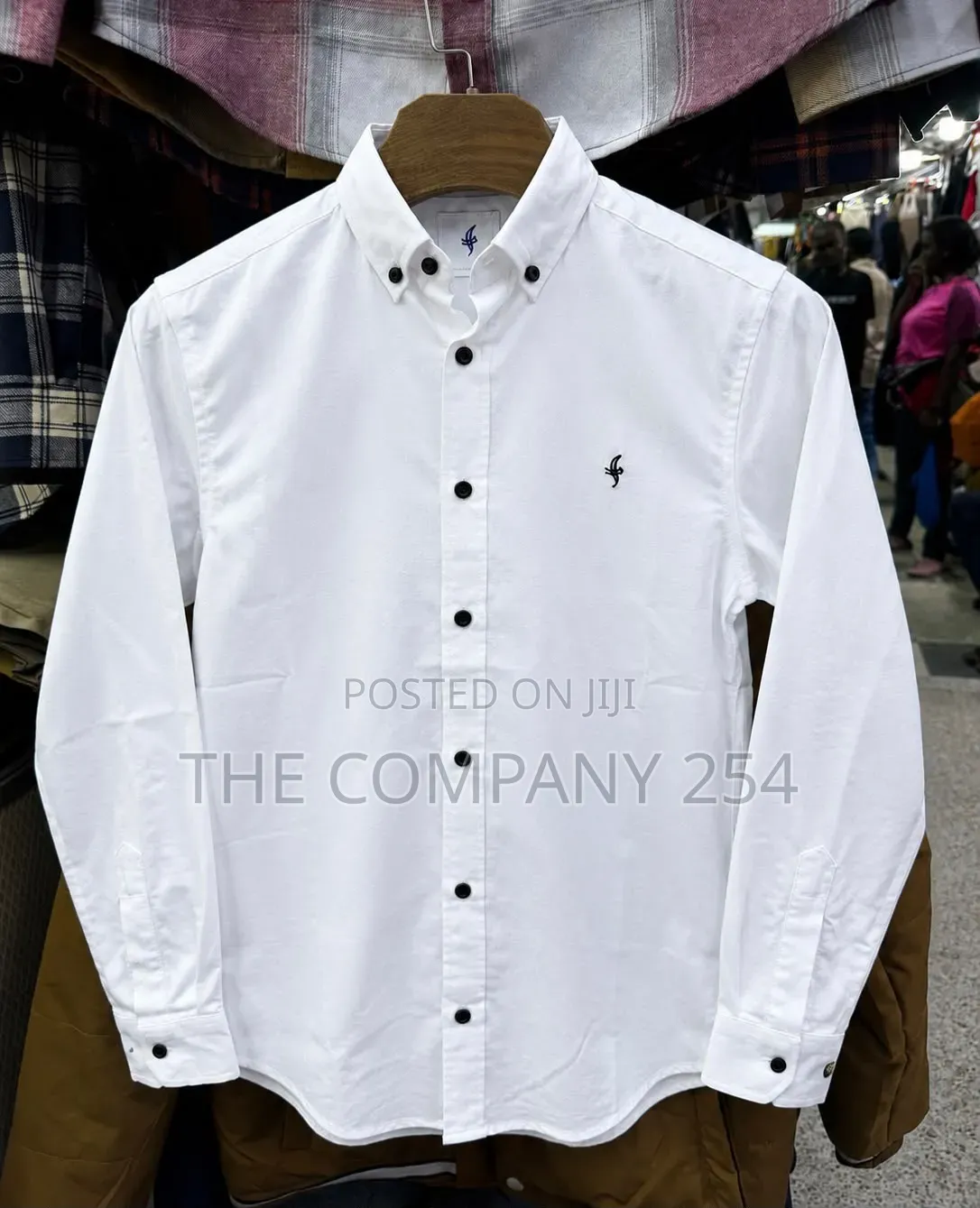Quality Casual Collar Cotton Buttoned Long Sleeved Shirts