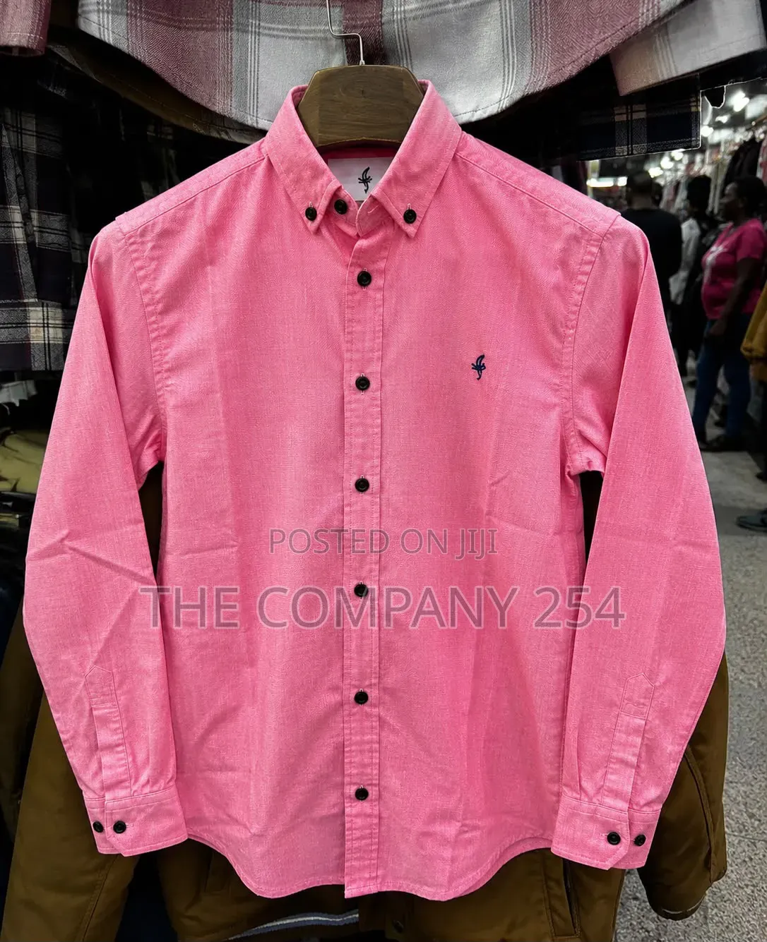 Quality Casual Collar Cotton Buttoned Long Sleeved Shirts