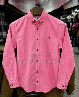 Quality Casual Collar Cotton Buttoned Long Sleeved Shirts