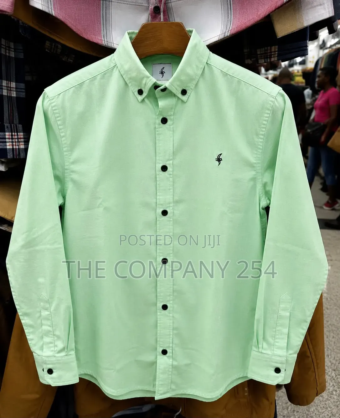 Quality Casual Collar Cotton Buttoned Long Sleeved Shirts