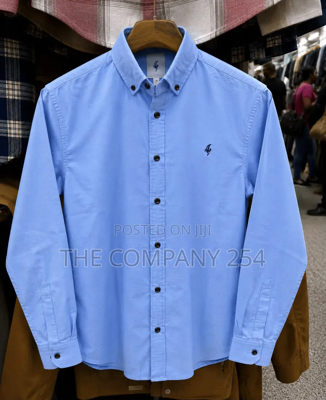 Quality Casual Collar Cotton Buttoned Long Sleeved Shirts