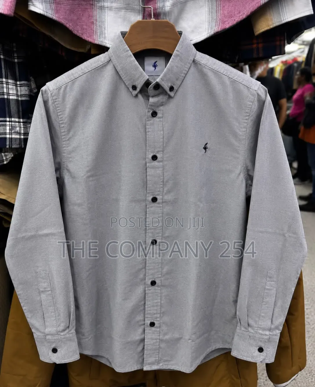 Quality Casual Collar Cotton Buttoned Long Sleeved Shirts