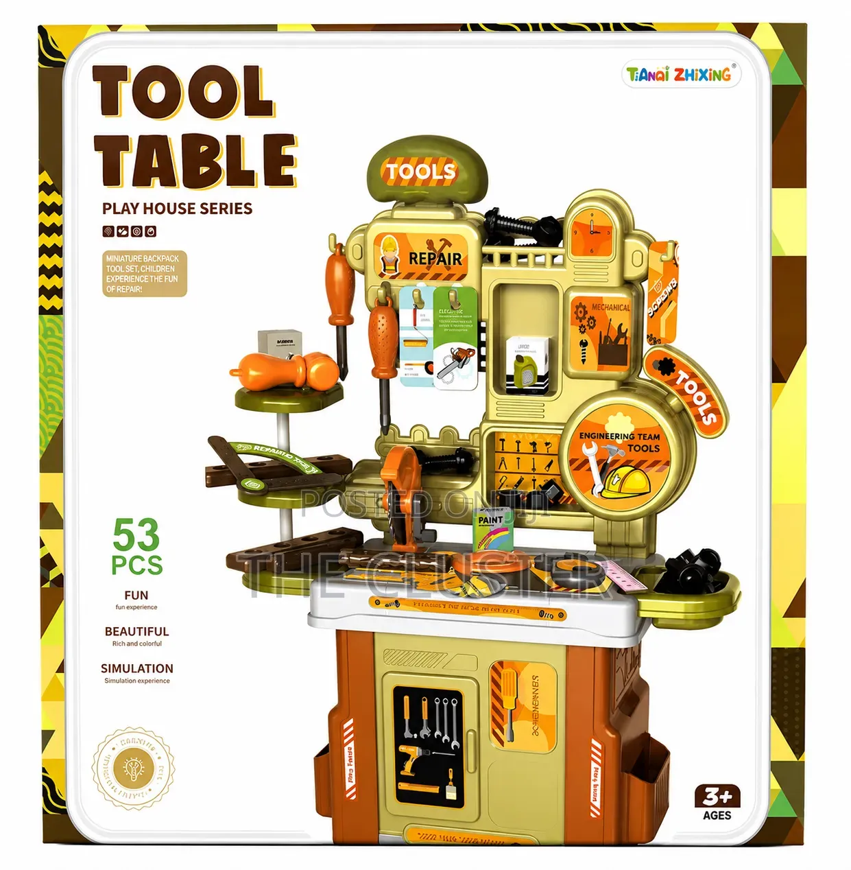 Tools Table Play Set