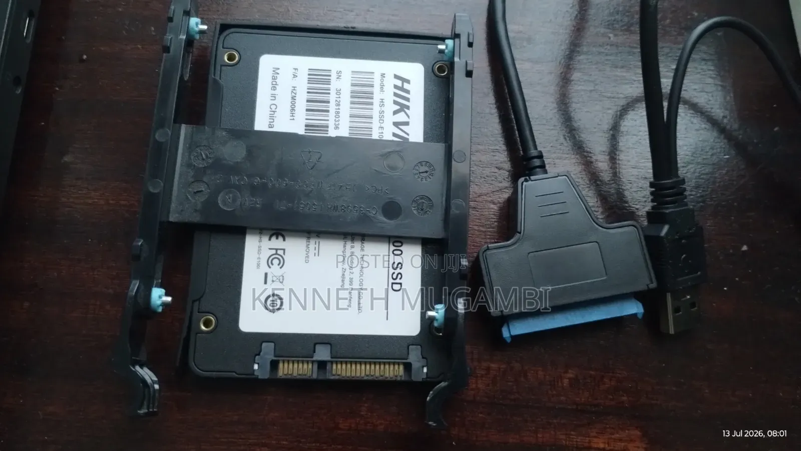 Used Hikvision E-100 256 Gb SSD