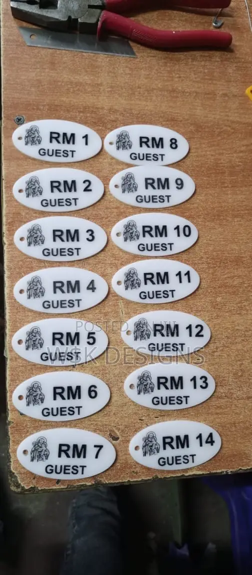 Engraved Keyholders