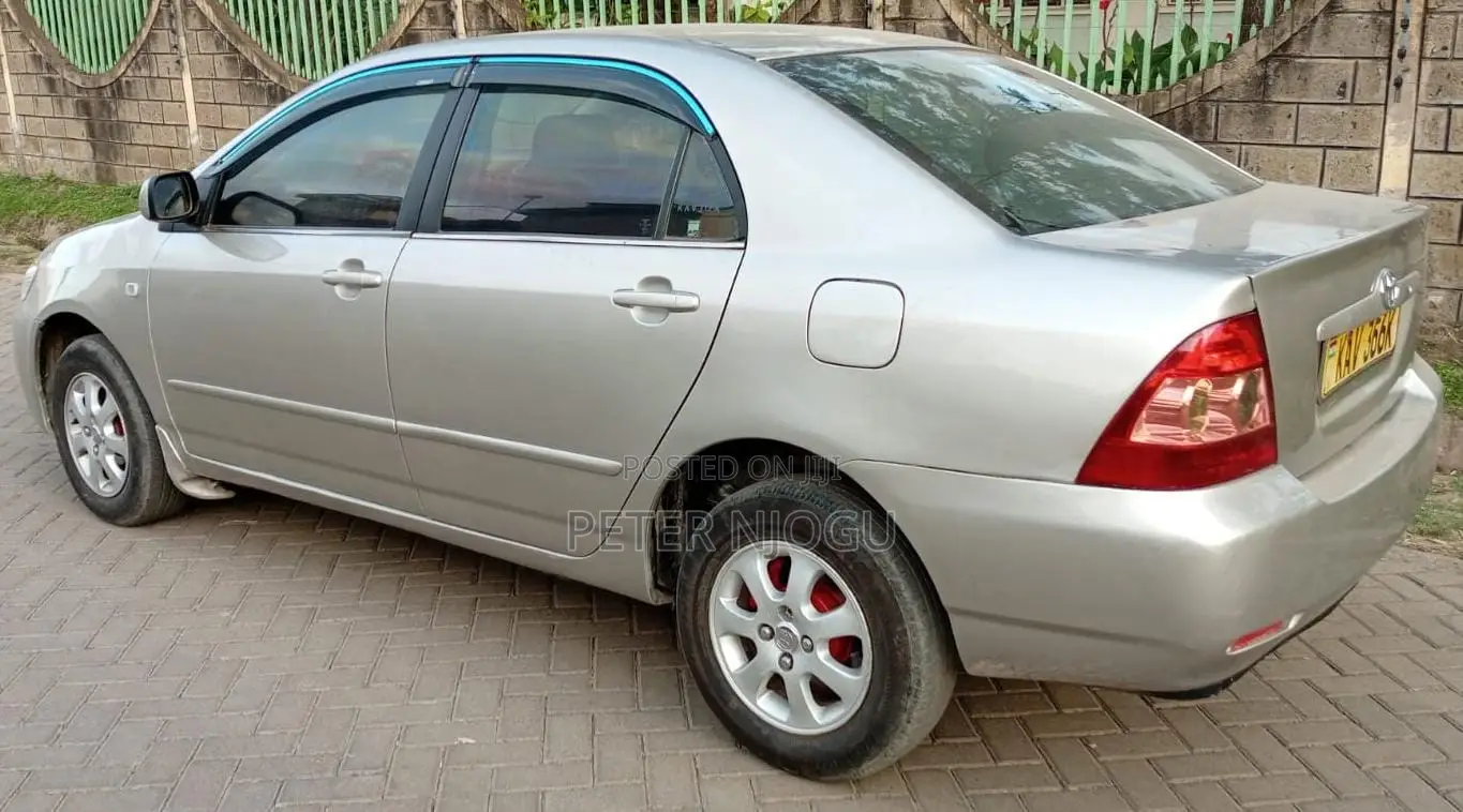 Toyota Corolla 2002 Gray