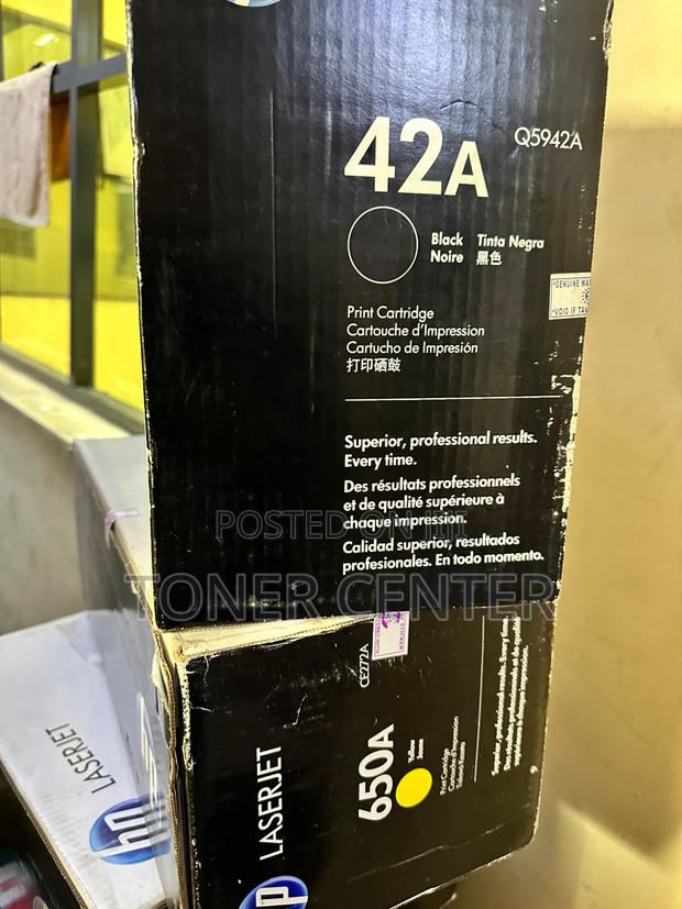 Hp 42a Black Toner Cartridge