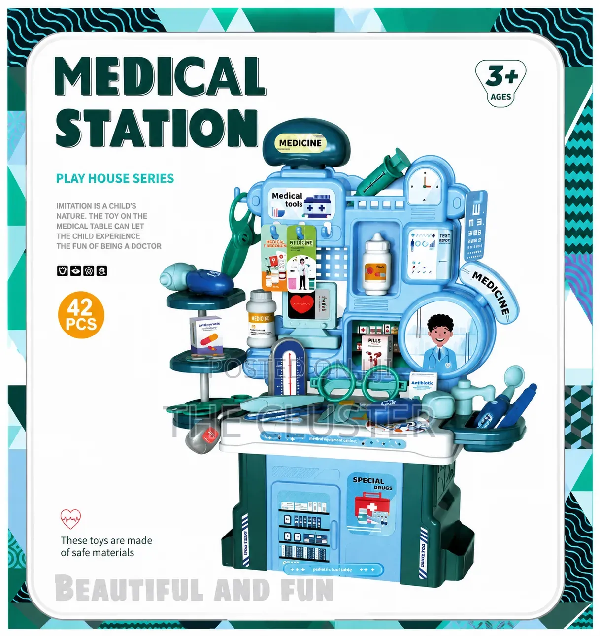 Kids Medical Station Play Set