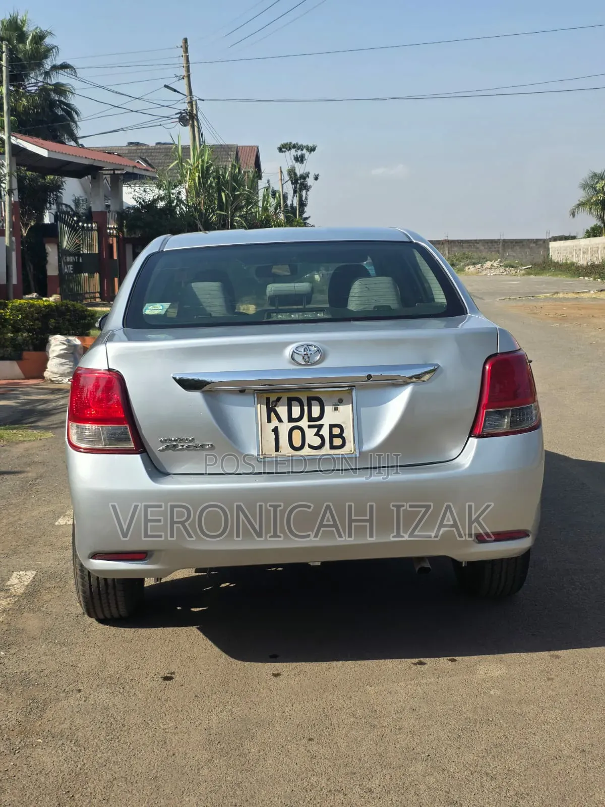 Toyota Axio 2015 Silver