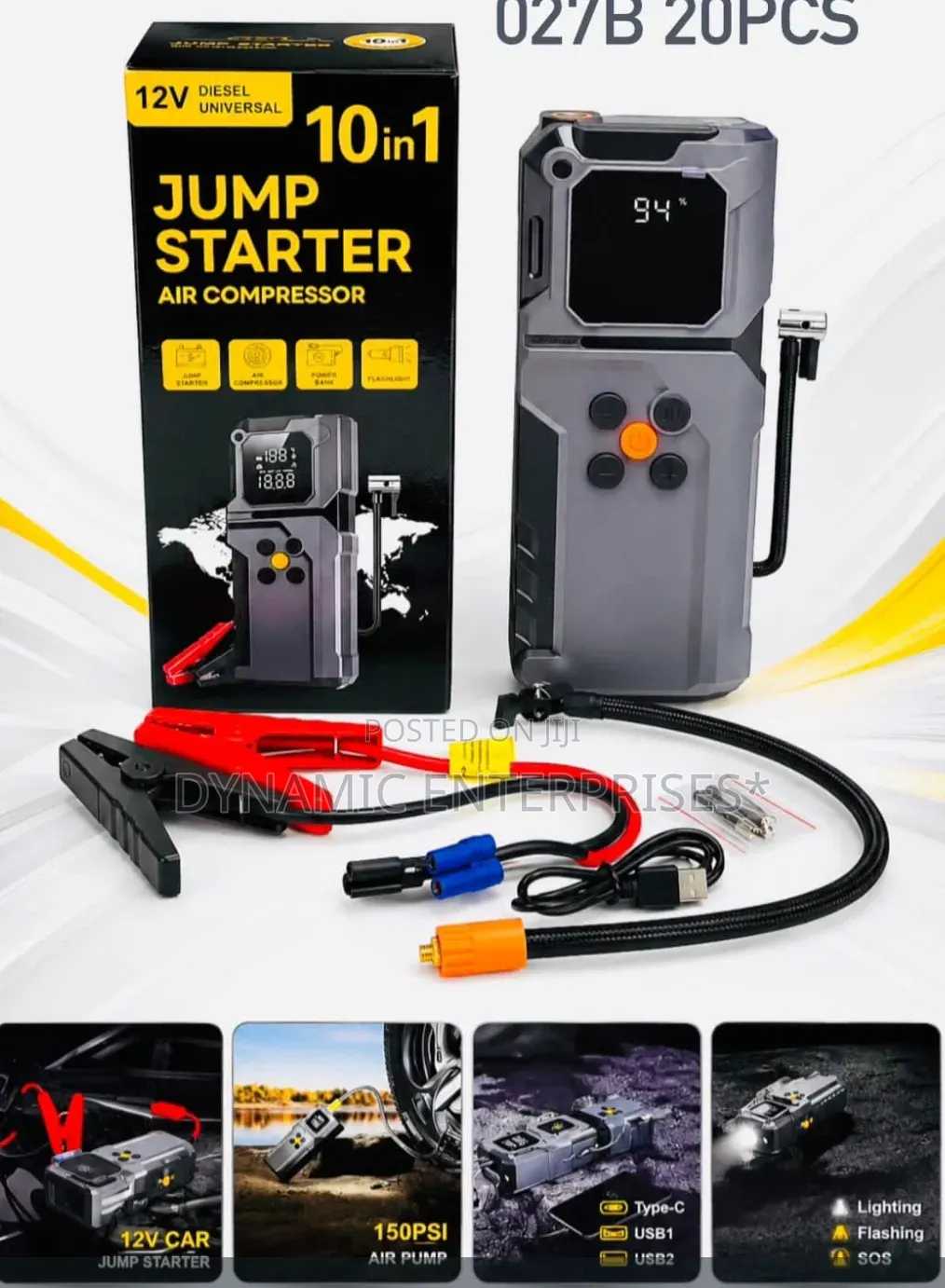 10 in 1 Jump Starter 027b
