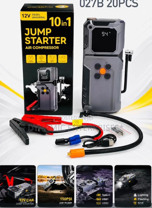 10 in 1 Jump Starter 027b