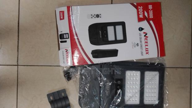 Neelux 200w Solar Led Street Light With Remote Control- Waterproof - thumbnail 2