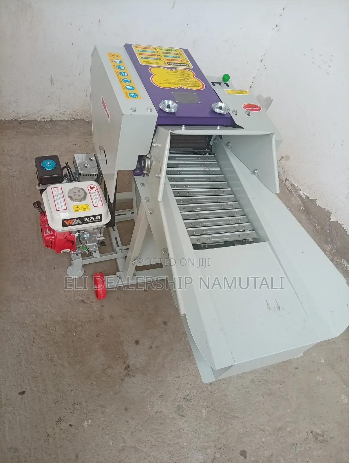 Quality High Speed Chaff Cutter Complete With 7.5hp Engine