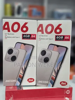 New Itel A06 64 GB Gold