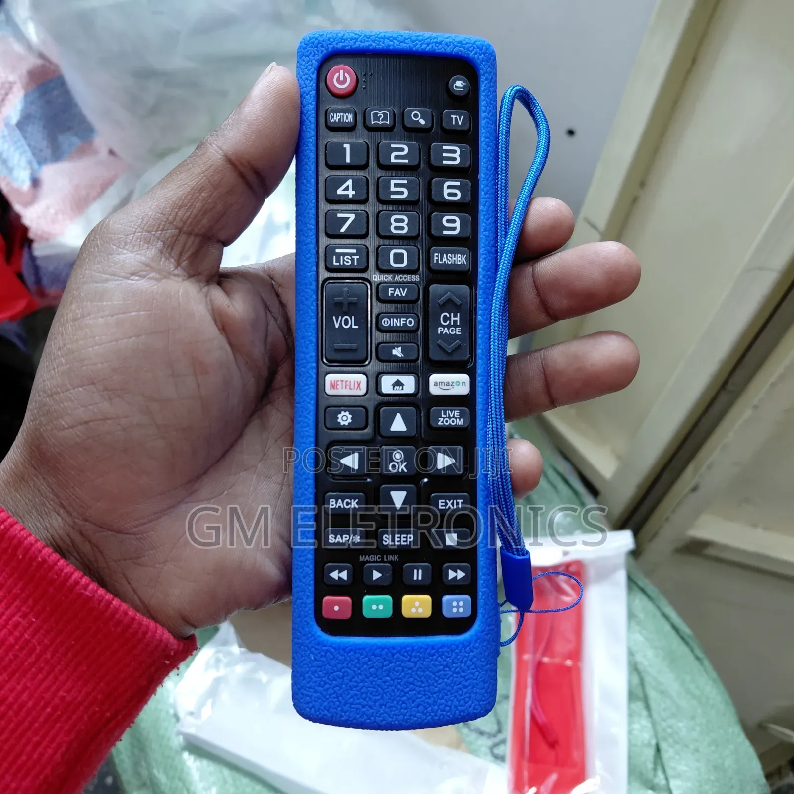 Lg Universal Tv Remote Control - Protective Silicone Case Batteries