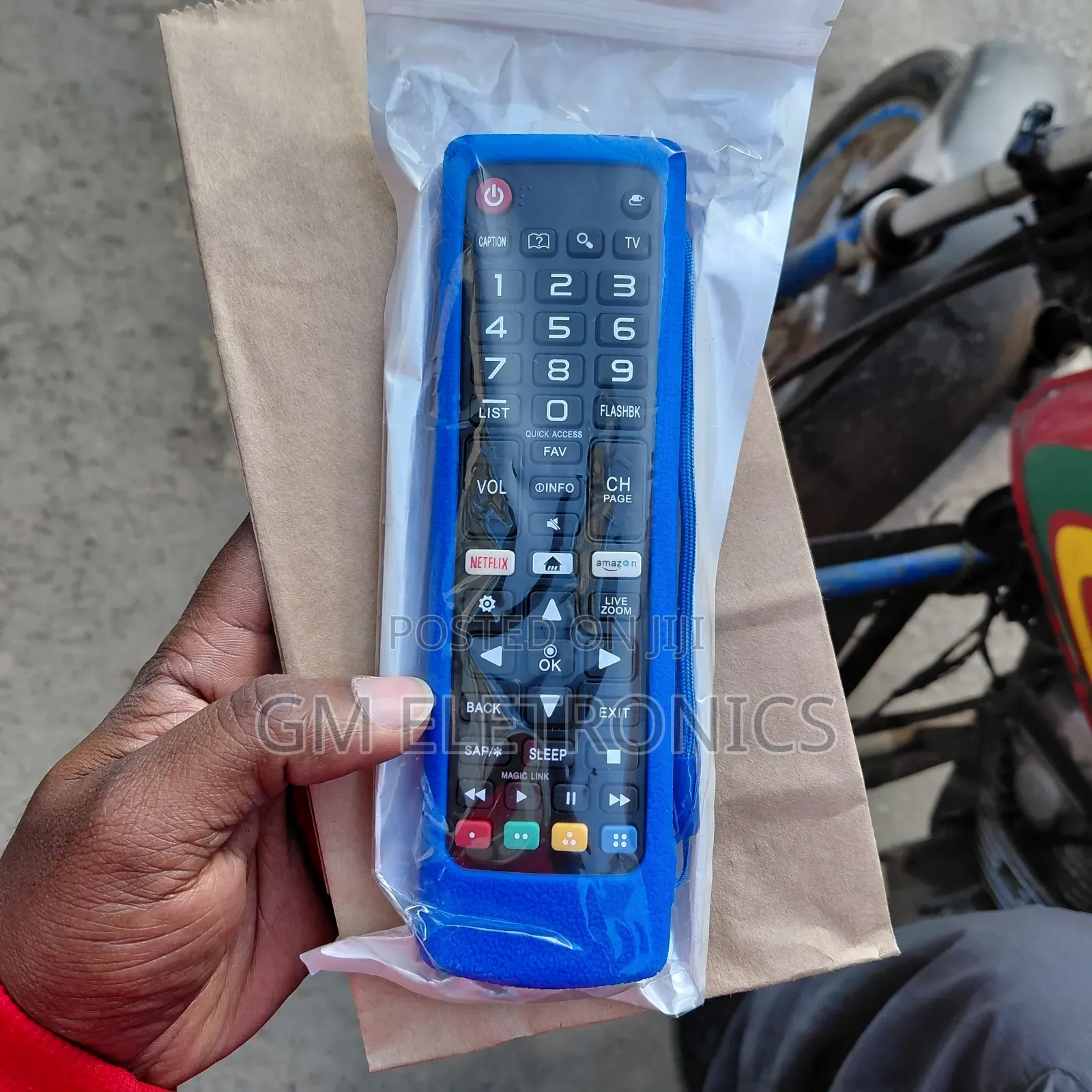 Lg Universal Tv Remote Control - Protective Silicone Case Batteries