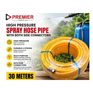 High Pressure Hose Pipe With Both Connectors 30m