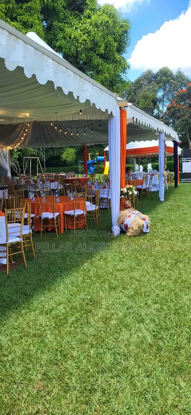 Dressed Tables Chairs/ Sits, Hire Clean Tents Too, Tables Chairs