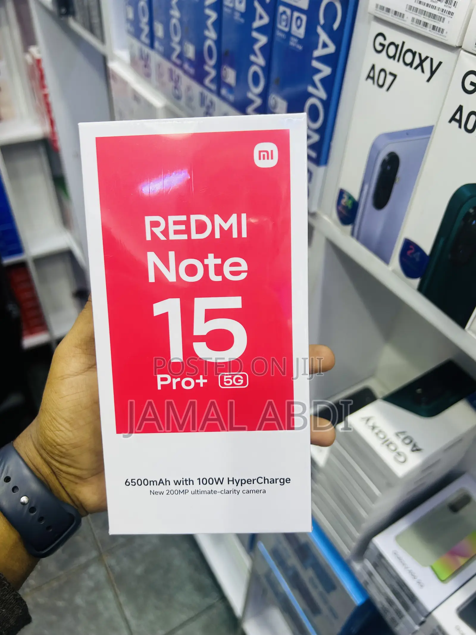 New Xiaomi Redmi Note 15 Pro+ 512 GB Black