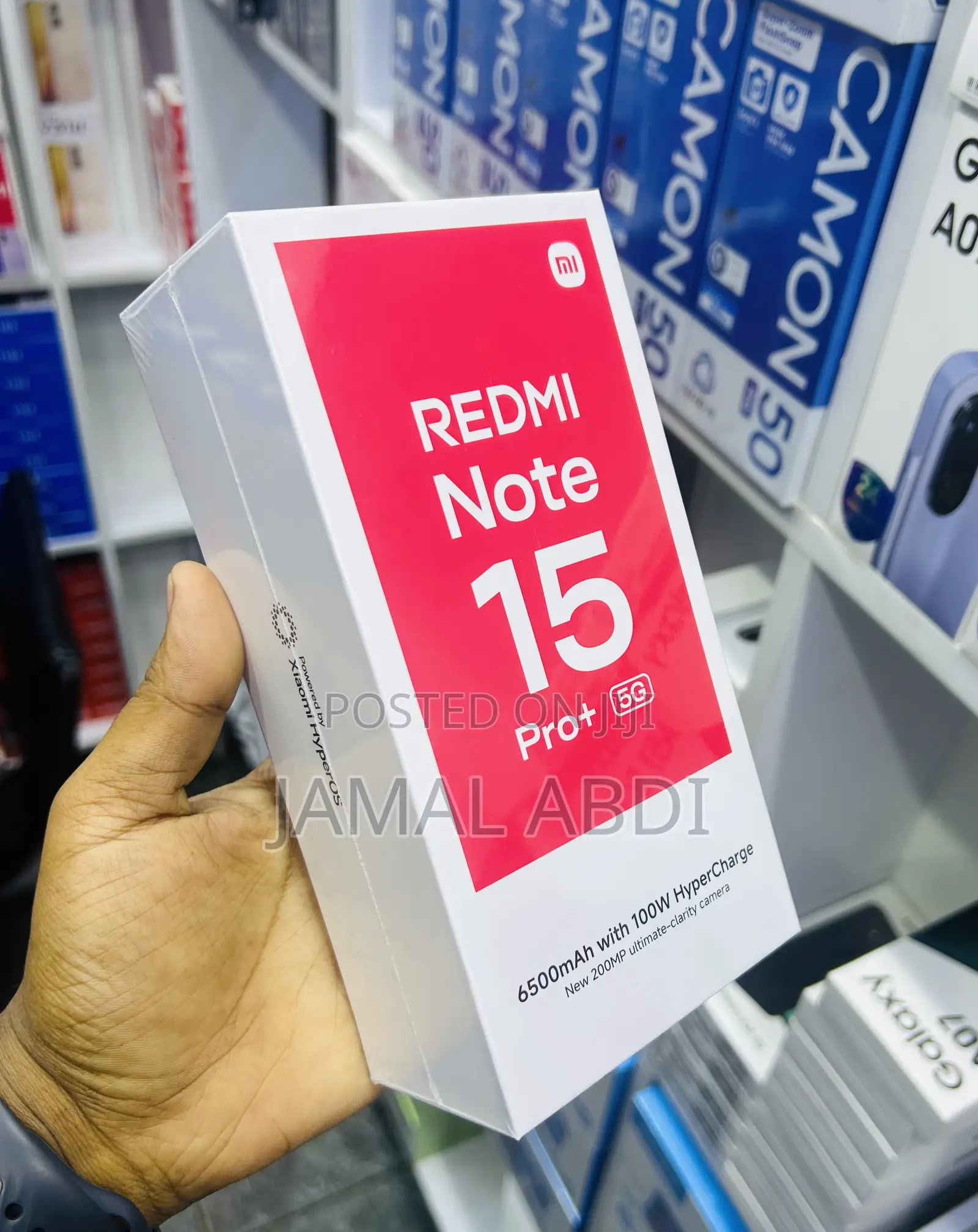 New Xiaomi Redmi Note 15 Pro+ 512 GB Black