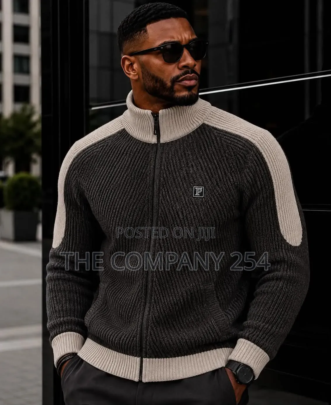 Quality Casual Designer Warm Zipper Sweater Available