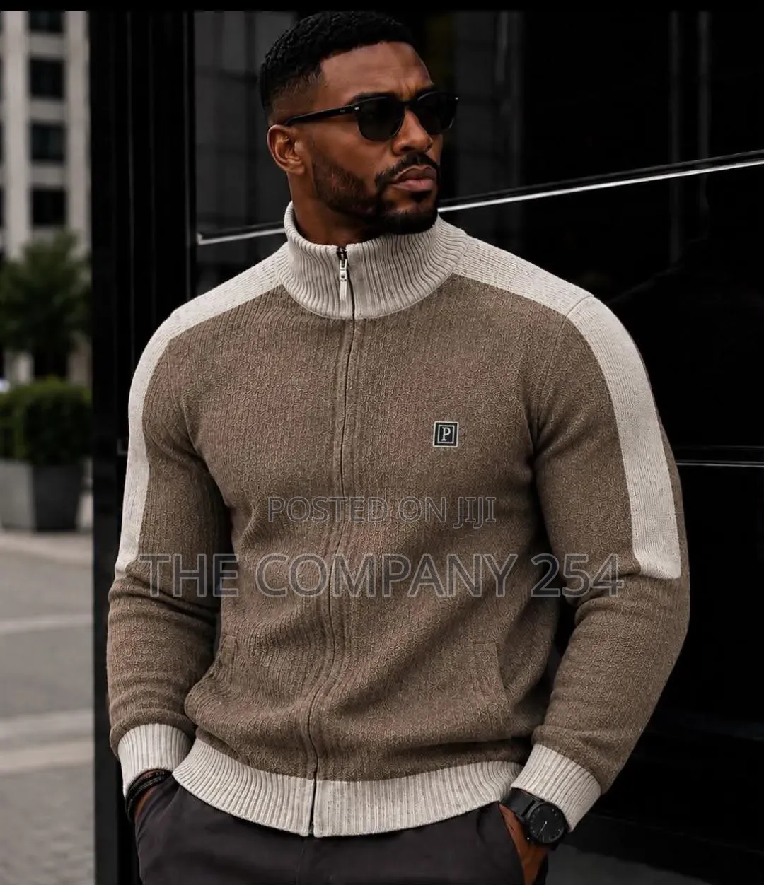 Quality Casual Designer Warm Zipper Sweater Available