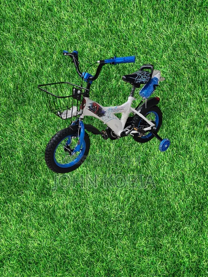 Spider-Man Kids Bicycle 12 Inch – Strong Frame With Training Wheels