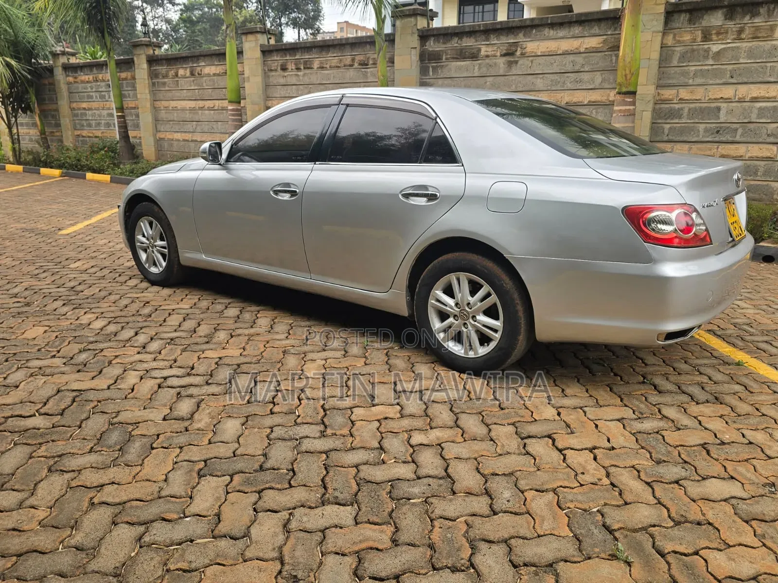 Toyota Mark X 2009 Silver