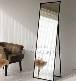 Full-Length Mirror: Lustre Anti Rust Standing Floor Mirror