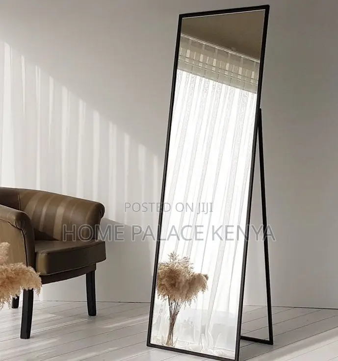 Full-Length Mirror: Lustre Anti Rust Standing Floor Mirror