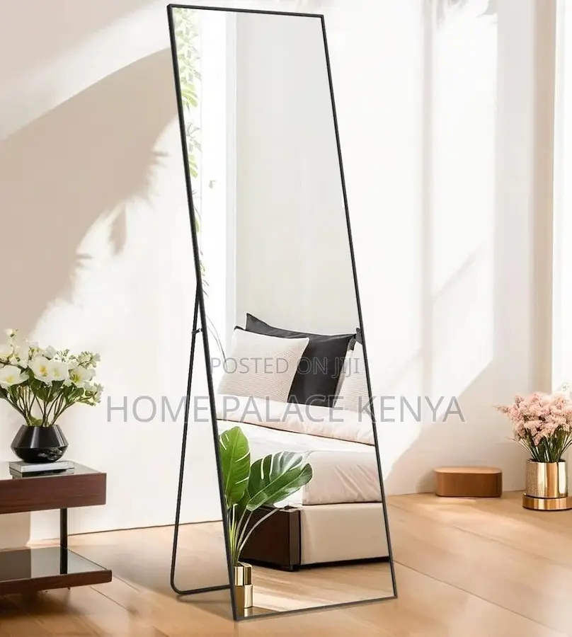 Full-Length Mirror: Lustre Anti Rust Standing Floor Mirror