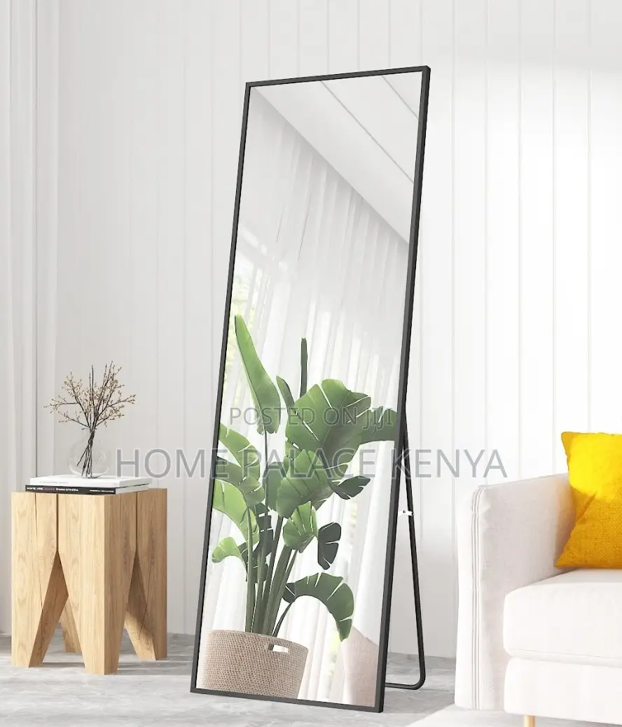 Full-Length Mirror: Lustre Anti Rust Standing Floor Mirror