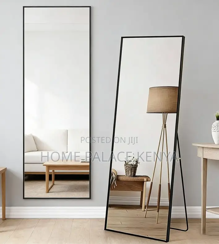 Full-Length Mirror: Lustre Anti Rust Standing Floor Mirror