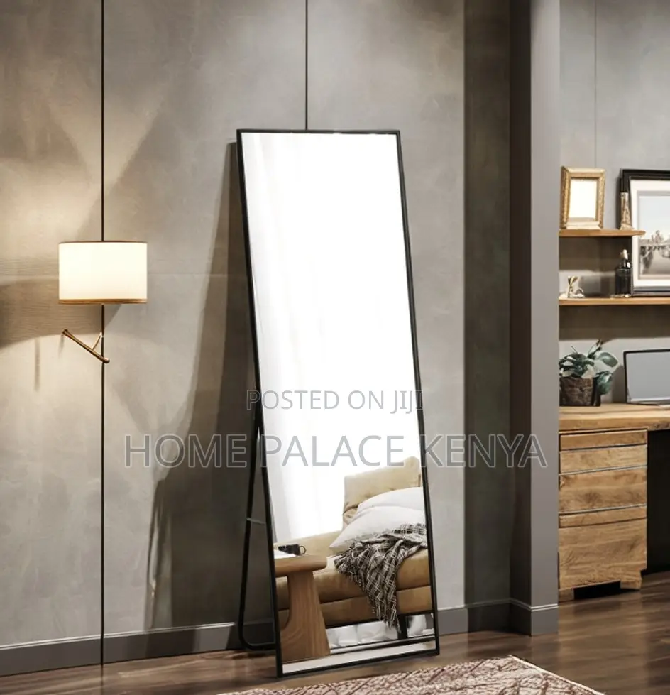 Full-Length Mirror: Lustre Anti Rust Standing Floor Mirror