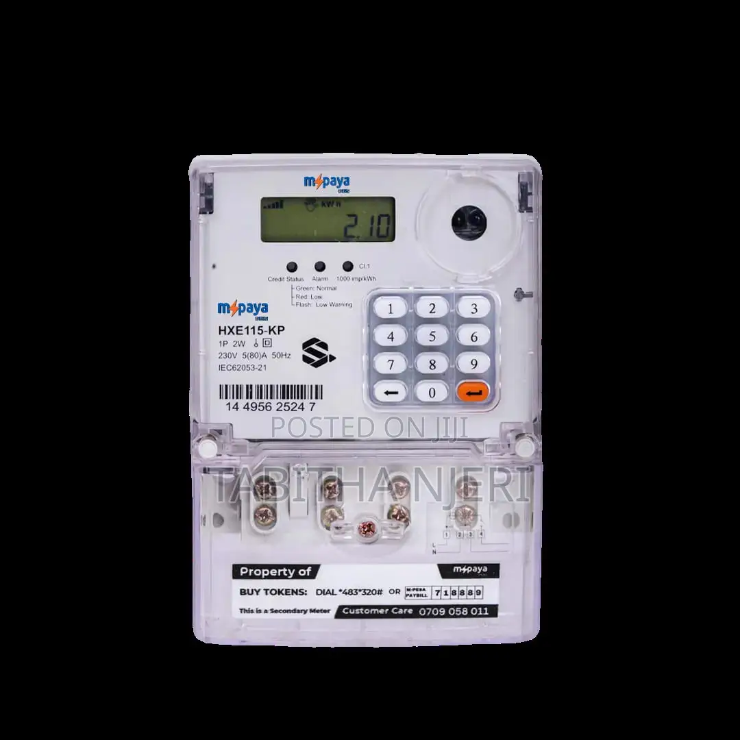 Prepaid Meter ( Single-Phase Keypad Integrated )