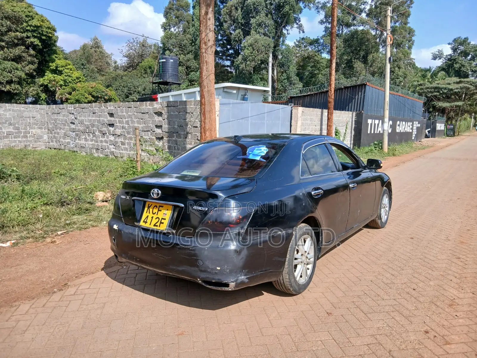 Toyota Mark X 2008 Black