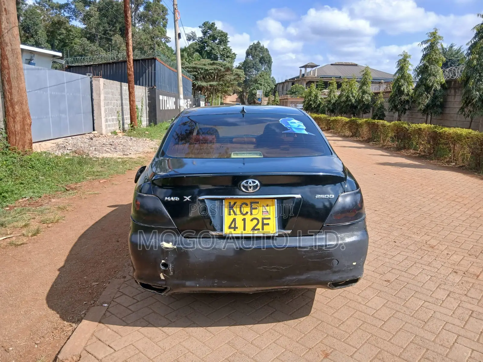 Toyota Mark X 2008 Black