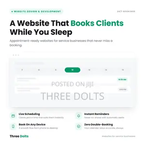 Appointment Booking Website Design