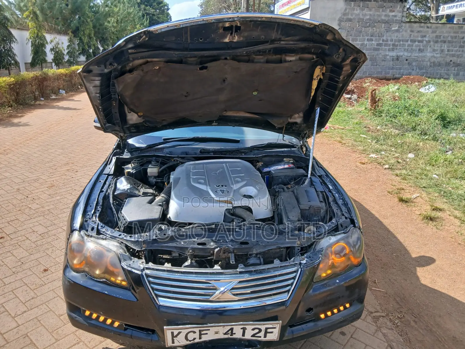 Toyota Mark X 2008 Black