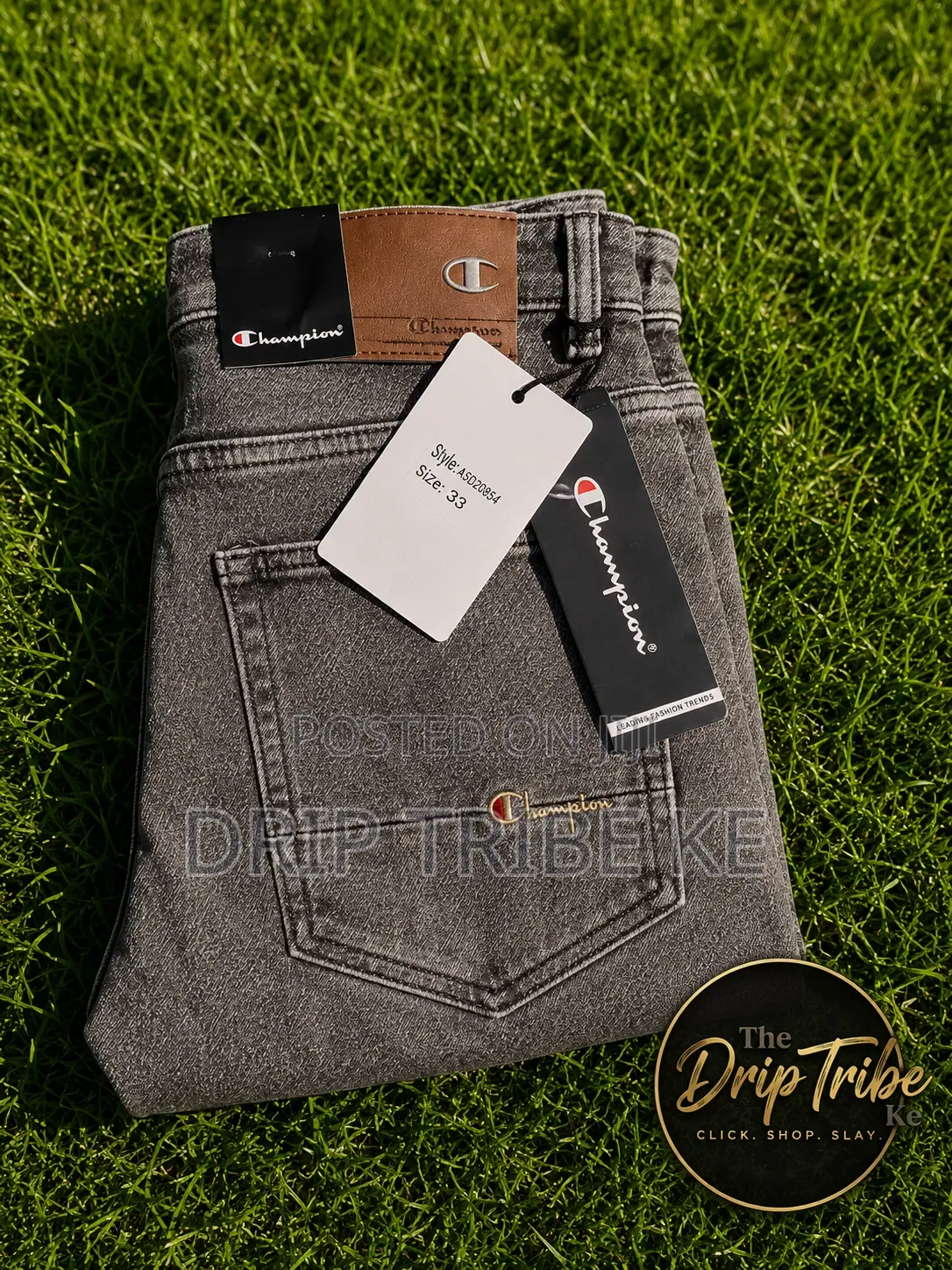 New Champion Men’S Denim Jeans – Slim Fit – Size 33