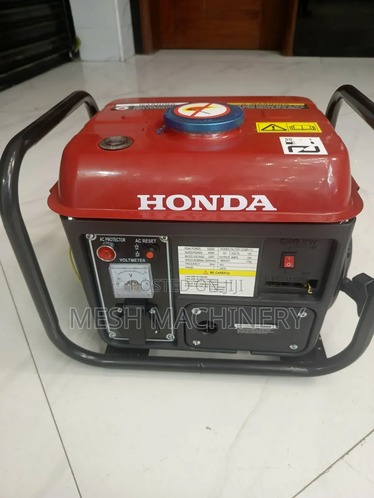 Honda 650w Gasoline Generator
