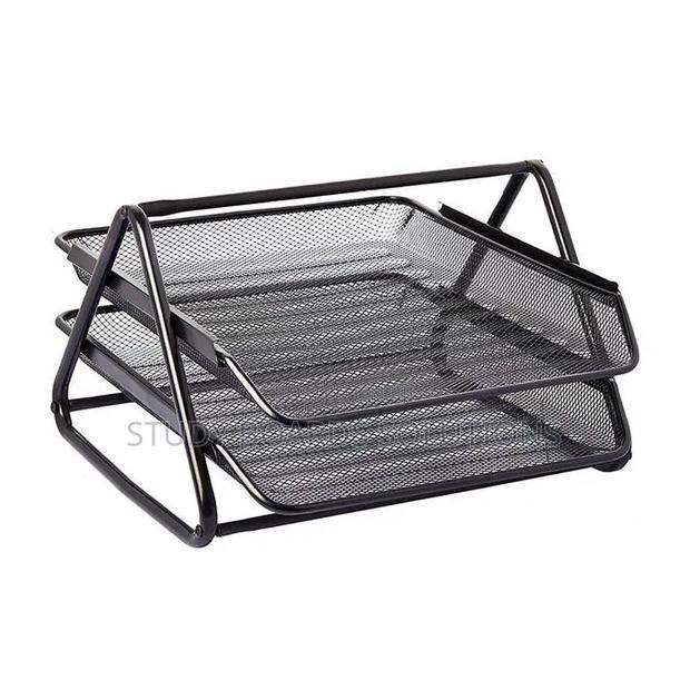 2 Layer Document Tray – Perfect for Files, Letters Stationery