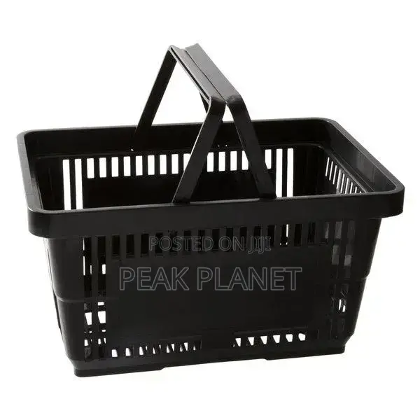 Heavy-Duty Shopping Basket  – Perfect for Groceries and Stores