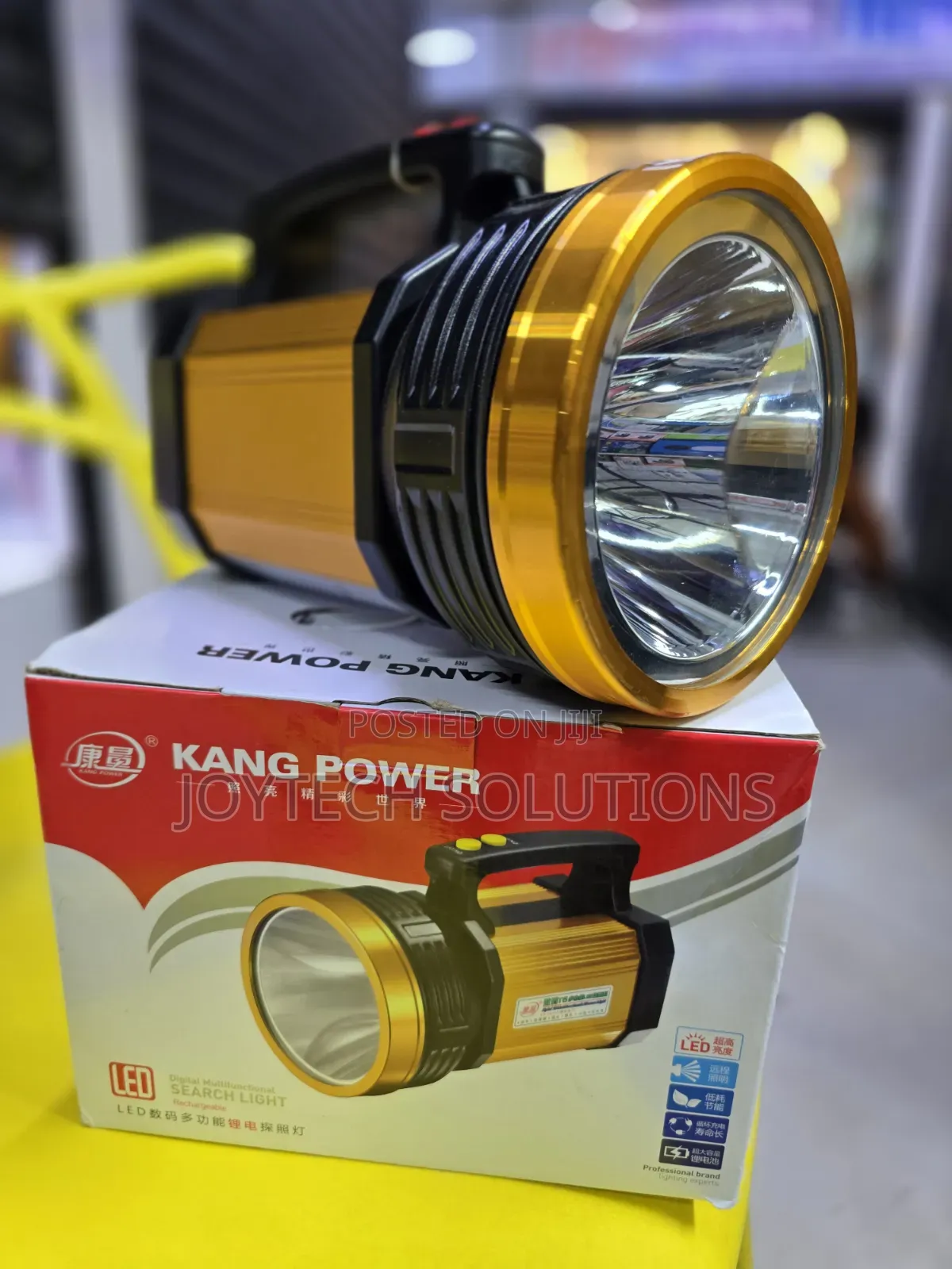 Kang Power K-9900 Digital Multifunction Led Torch –Rechargeable Torch