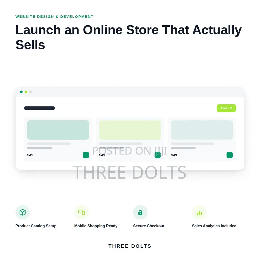 Custom E-Commerce Website Development