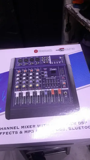 Ally Audio 4-Channel Powered Mixer 700w – Bluetooth, Usb DSP Effects