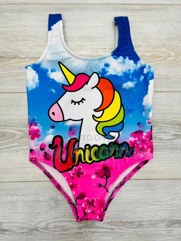 Girl's Unicorn Swimming Costume