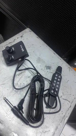Qh-6a Acoustic Guitar Pickup With Volume Tone Controls – Brand New