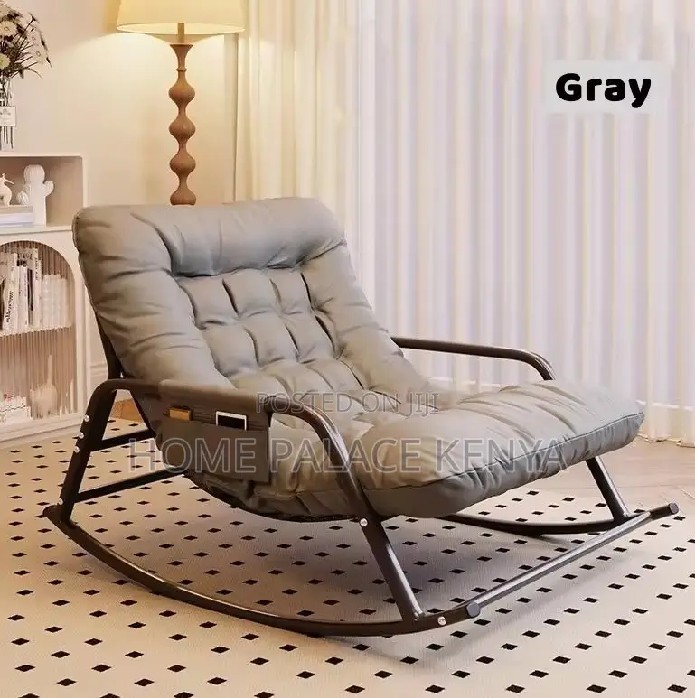 Rocking Chair: Serenity Upholstered Double Rocker