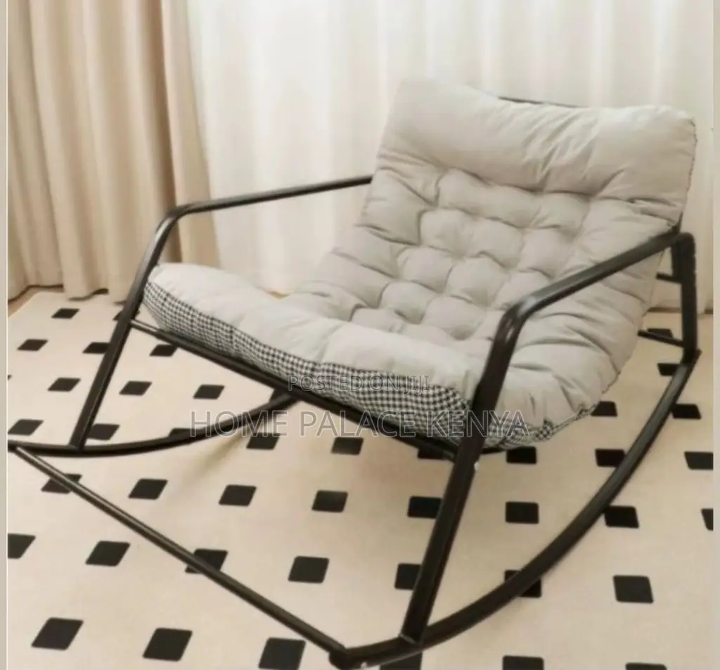 Rocking Chair: Serenity Upholstered Double Rocker